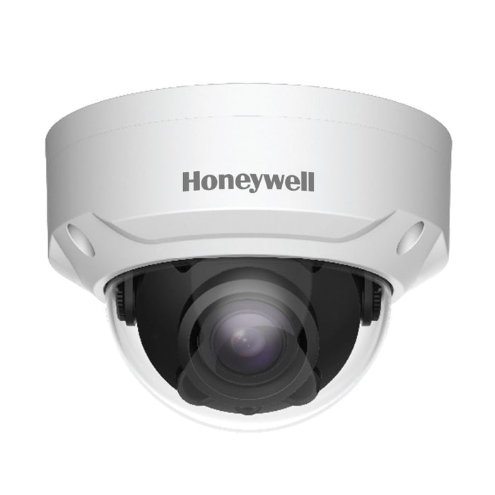 HONEYWELL 8MP Network Rugged Mini-Dome Camera, 2 IR LEDs. TDN, WDR 120dB, 1/2â€