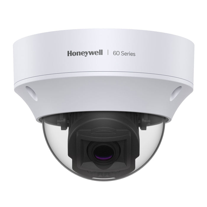 HONEYWELL 60 Series 5MP WDR Outdoor IR Dome Camera with P-IRIS Lens. 1/2.8â€ 5