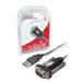 UNITEK 1.5m USB-A to Serial DB9 RS232 Cable. Windows 10 Compatible.