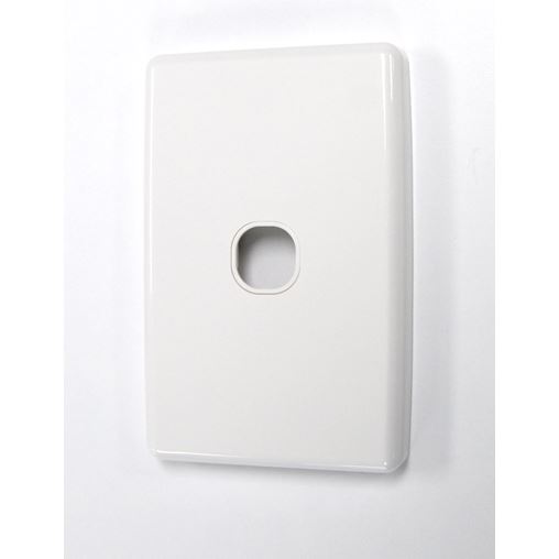 AMDEX Switch Plate ONLY. Single. WPC Series Wall Face Full Cover Plate. (Accepts