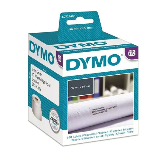 DYMO Genuine LabelWriter Address Labels (Self-Adhesive). 36mm x 89mm labels. Bla - LX2001 - Homewares, Outdoor, Phone Accessories, Cases, Speakers, Headphones + More -