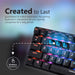 VERTUX Mini Bluetooth Mechanical Gaming Keyboard with RGB LED Backlight. 100% An - LX2001 - Homewares, Outdoor, Phone Accessories, Cases, Speakers, Headphones + More -