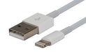 DYNAMIX 2m USB-A to Lightning Charge & Sync Cable. For Apple iPhone, iPad, iPad