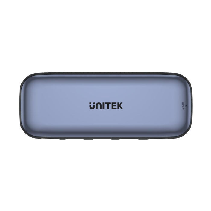 UNITEK 6-in-1 Multi-Port 100W PD Storage Hub Supporting 10Gbps Includes 2x USB-A