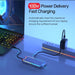 UNITEK 7-in-1 Multi-Port 100W PD Hub Supporting 10Gbps with USB-C Connector. Inc