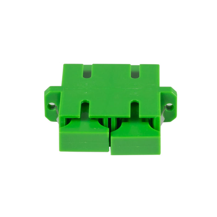 DYNAMIX Fibre SC-APC to SC-APC Duplex, Single-mode Joiner, Ceramic sleeve, Green