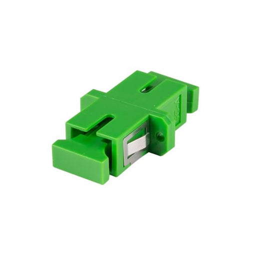 DYNAMIX Fibre SC-APC to SC-APC Simplex, Single-mode Joiner, Ceramic sleeve Green