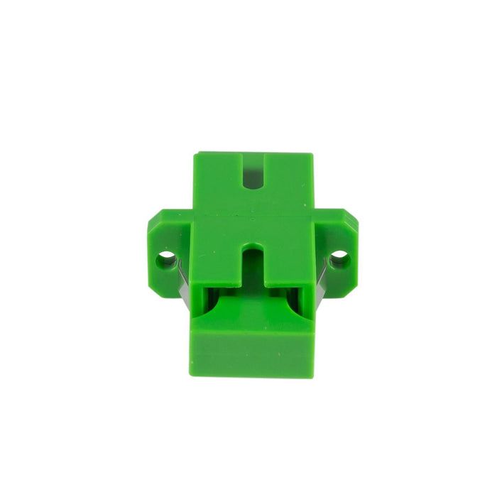 DYNAMIX Fibre SC-APC to SC-APC Simplex, Single-mode Joiner, Ceramic sleeve Green