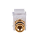 DYNAMIX Black Speaker Binding Post, Keystone Adapter. Gold Plated
