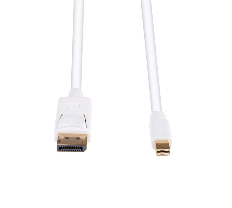 DYNAMIX 1m DisplayPort to Mini DisplayPort v1.2 cables. Gold Shell Connectors