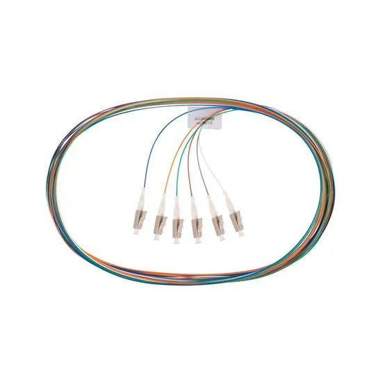 DYNAMIX 2M LC Pigtail OM1 6x Pack Colour Coded, 62.5/900um Multimode Fibre - LX2001 - Homewares, Outdoor, Phone Accessories, Cases, Speakers, Headphones + More -