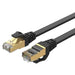 UNITEK 15m CAT 7 Black Flat SSTP 32AWG Patch Lead in PVC Jacket. 500MHz, Gold-pl - LX2001 - Homewares, Outdoor, Phone Accessories, Cases, Speakers, Headphones + More -