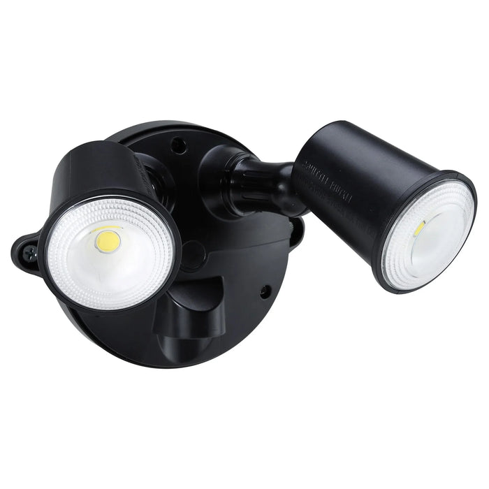 HOUSEWATCH 10W Twin LED Spotlight IP54.2000 Lumens,Stainless Steel Screws. Black - LX2001 - Homewares, Outdoor, Phone Accessories, Cases, Speakers, Headphones + More -