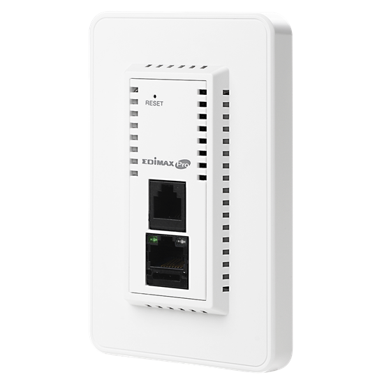 EDIMAX AC1200 In-Wall Dual-Band PoE Access Point. 802.11ac High speed dual-band.