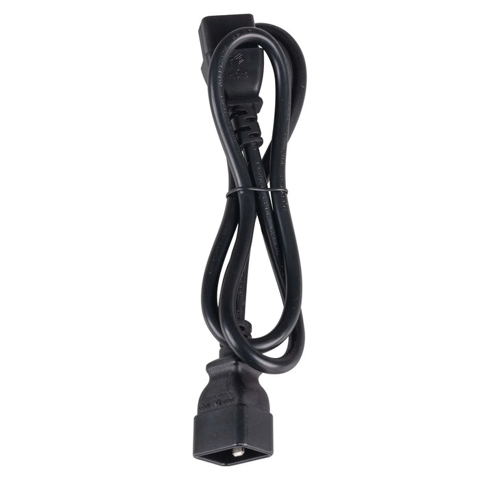 DYNAMIX 4m IEC 16A Power Extension Cord. (C20 Plug to C19 Socket) 1.5mm2 Black - LX2001 - Homewares, Outdoor, Phone Accessories, Cases, Speakers, Headphones + More -