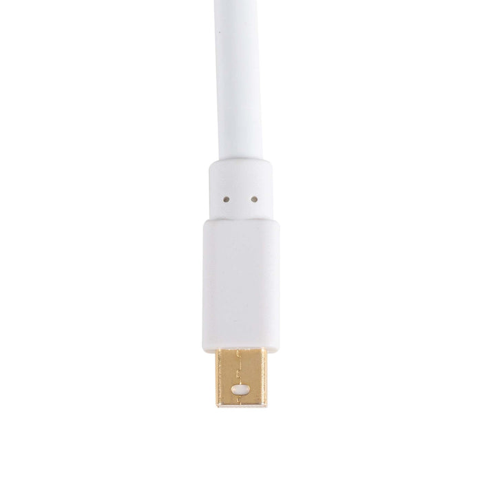 DYNAMIX 1M Mini DisplayPort Male to Mini DisplayPort Male Cable. Max Res 4K@60Hz