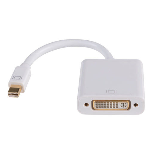DYNAMIX 0.2m Mini DisplayPort DVI D Cable Convertor 1080p@60Hz (1920x1080)