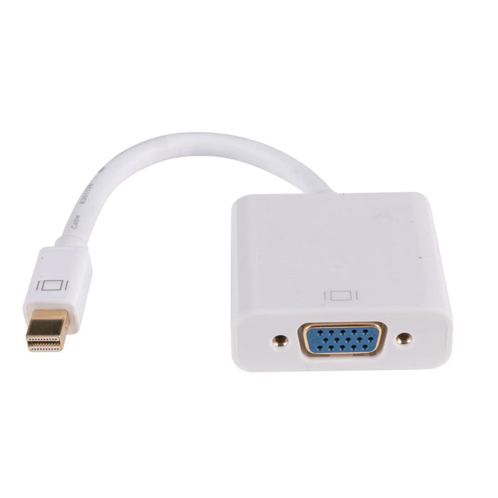 DYNAMIX 0.2m Mini DisplayPort VGA Female Cable Convertor 1080p@60Hz (1920x1080) - LX2001 - Homewares, Outdoor, Phone Accessories, Cases, Speakers, Headphones + More -