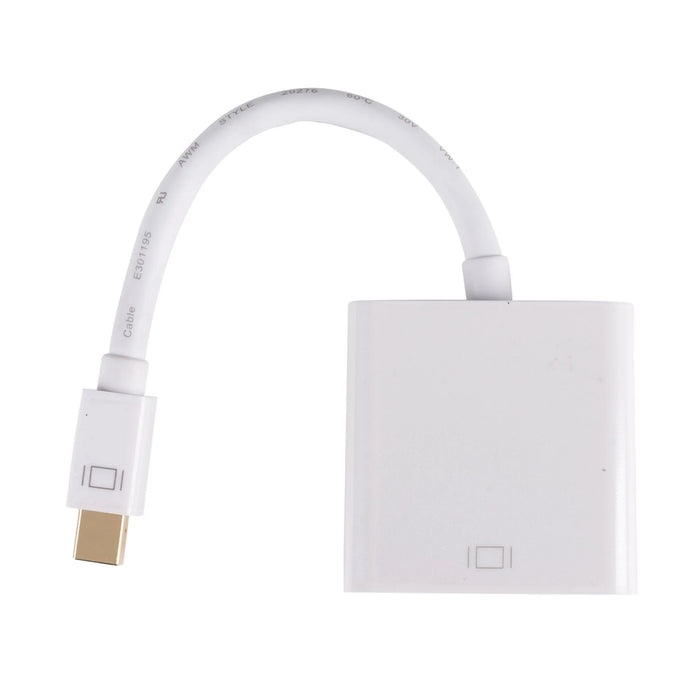 DYNAMIX 0.2m Mini DisplayPort VGA Female Cable Convertor 1080p@60Hz (1920x1080) - LX2001 - Homewares, Outdoor, Phone Accessories, Cases, Speakers, Headphones + More -