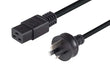 DYNAMIX 2M Power Cord - 15A 3 Pin Plug to 15A C19 Plug. - LX2001 - Homewares, Outdoor, Phone Accessories, Cases, Speakers, Headphones + More -