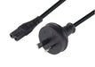 2M 2-Pin plug to C7 Figure 8 connector 7.5A. SAA approved power cord 0.75mm Core - LX2001 - Homewares, Outdoor, Phone Accessories, Cases, Speakers, Headphones + More -
