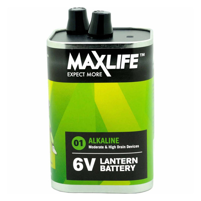 MAXLIFE 6V Alkaline Super Heavy Duty Single Battery. Long Lasting Alkaline Formu