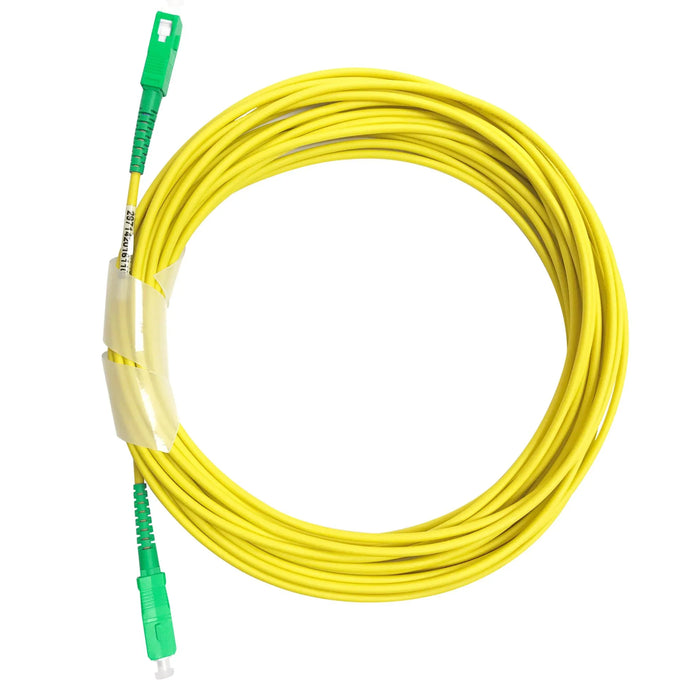 75M SCA/SCA G657A1 Armoured Fibre Lead (Simplex, Singlemode) Yellow 3.0mm Jacket - LX2001 - Homewares, Outdoor, Phone Accessories, Cases, Speakers, Headphones + More -