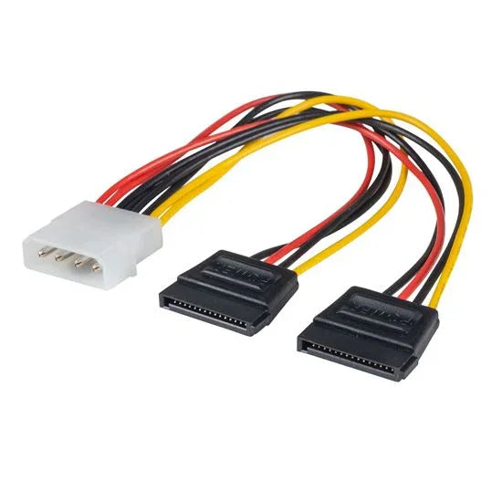 DYNAMIX Dual Port Serial ATA Power Splitter Cable, Converts standard 5.25'' - LX2001 - Homewares, Outdoor, Phone Accessories, Cases, Speakers, Headphones + More -