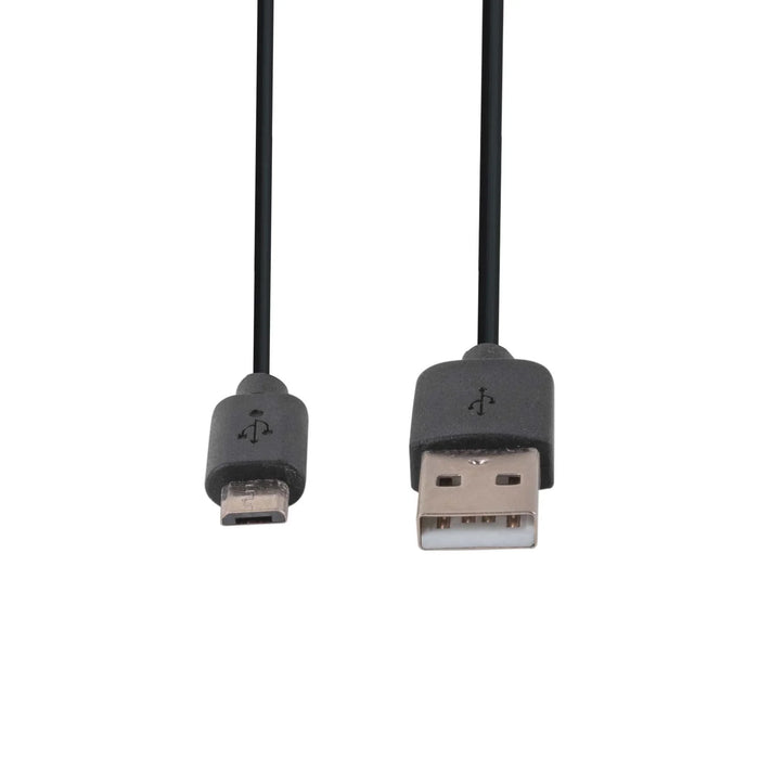 DYNAMIX 5m USB 2.0 Micro-B Male to USB-A Male Connectors. Colour Black. - LX2001 - Homewares, Outdoor, Phone Accessories, Cases, Speakers, Headphones + More -