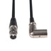 DYNAMIX 2m XLR 3-Pin Right Angled Male to 3-Pin Female Balanced Audio Cable - LX2001 - Homewares, Outdoor, Phone Accessories, Cases, Speakers, Headphones + More -