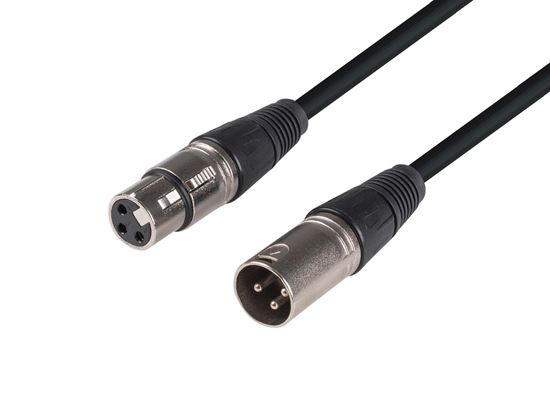 DYNAMIX 2m XLR 3-Pin Male to Female Balanced Audio Cable