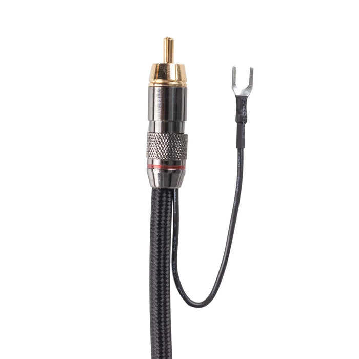 DYNAMIX 6m Coaxial Subwoofer Cable RCA Male to Male w Grounding Spade Connectors - LX2001 - Homewares, Outdoor, Phone Accessories, Cases, Speakers, Headphones + More -