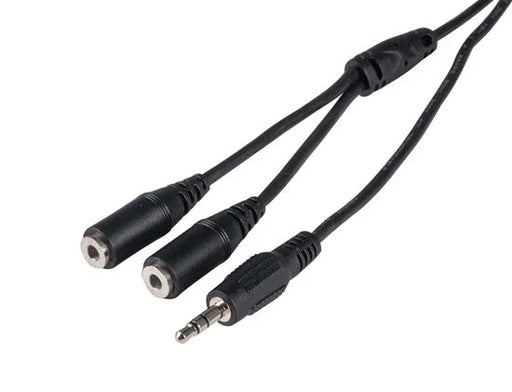 DYNAMIX 2M Stereo Y Cable 3.5mm Plugs - LX2001 - Homewares, Outdoor, Phone Accessories, Cases, Speakers, Headphones + More -