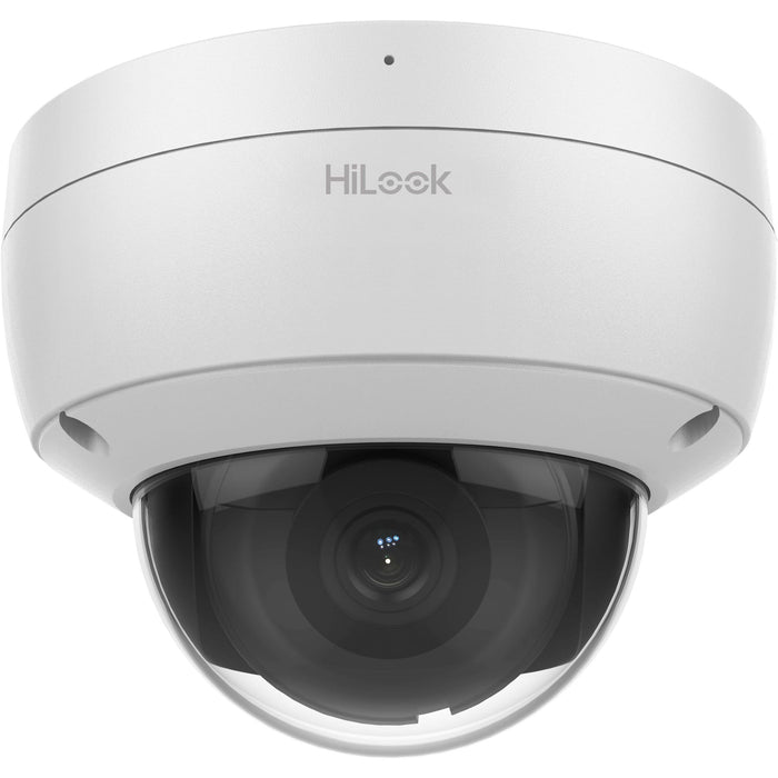 HILOOK 8MP IP POE Dome Camera With 2.8mm Fixed Lens. H265 Codec. Max IR 30m.Buil