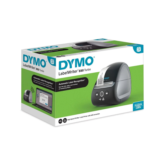 DYMO LabelWriter 550 Turbo Label Printer. Print up to 71 Labels per Minute, Cus - LX2001 - Homewares, Outdoor, Phone Accessories, Cases, Speakers, Headphones + More -