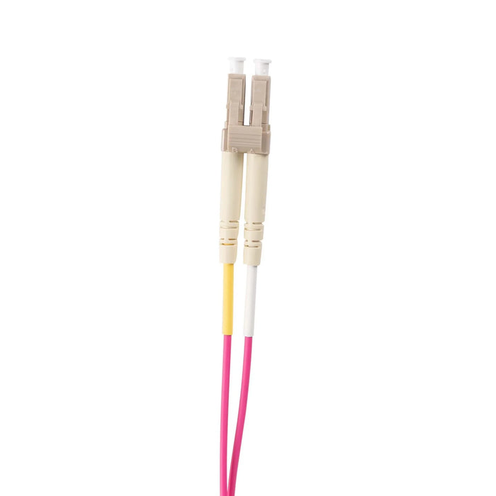 5M 50u LC/LC OM4 Fibre Lead (Duplex, Multimode) Raspberry Pink LSZH Jacket - LX2001 - Homewares, Outdoor, Phone Accessories, Cases, Speakers, Headphones + More -