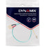 DYNAMIX 2M 50u LC/SC OM3 Fibre Lead (Duplex, Multimode) Aqua LSZH Jacket