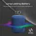 PROMATE 10W Wireless HD Bluetooth Compact Lightweight Speaker. Built-in 2400mAh