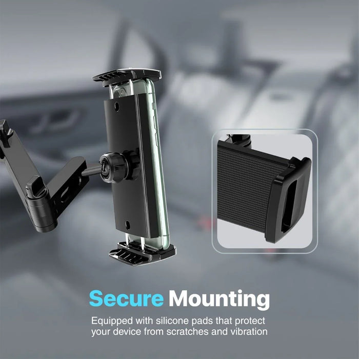 PROMATE Car Seat Phone Mount Holder for 4" to 11" Devices. Multi Angle Rotation; - LX2001 - Homewares, Outdoor, Phone Accessories, Cases, Speakers, Headphones + More -