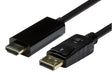 DYNAMIX 1m DisplayPort 1.2 to HDMI 1.4 Monitor cable. Max Max Res: 4K@30Hz