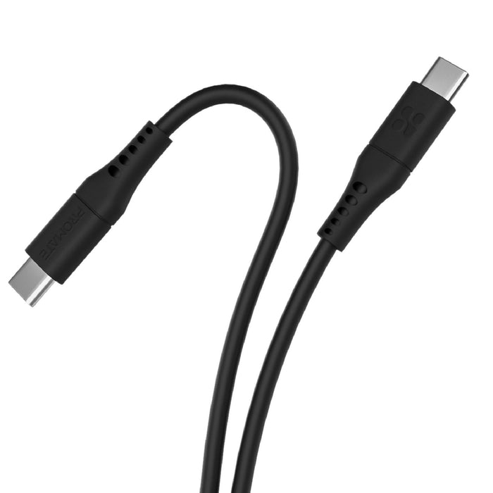 PROMATE 2m USB-C Data and Charging Cable. Data Transfer Rate 480Mbps. 60W Power