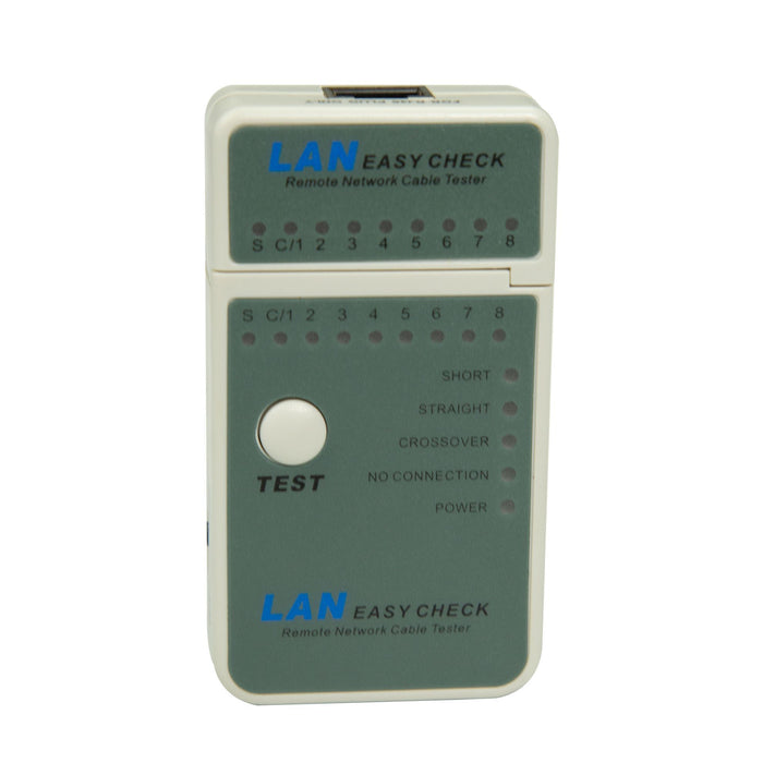 DYNAMIX Mini LAN Data Cable Tester with LED Beep Sound Indicators Test RJ45/UTP