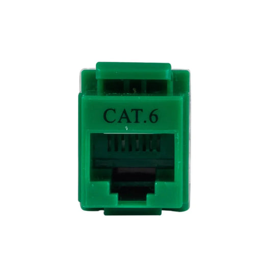 DYNAMIX Cat6 GREEN Keystone RJ45 Jack for 110 Face Plate T568A/T568B Wiring - LX2001 - Homewares, Outdoor, Phone Accessories, Cases, Speakers, Headphones + More -