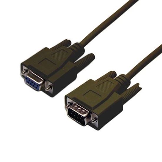 DYNAMIX 1.8m DB9 Male/Female Straight Through Extension Cable.