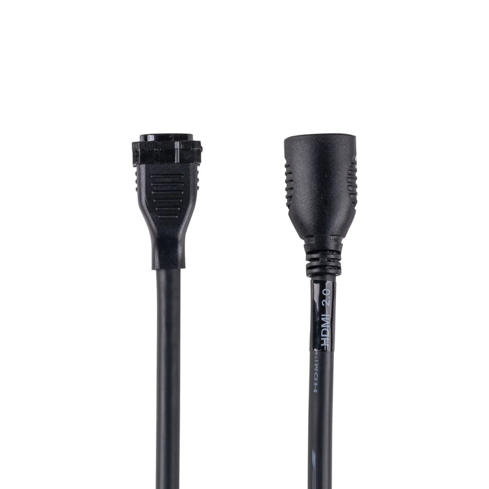 AMDEX 150mm HDMI Adapter Pigtail High-Speed With Ethernet Rated V2.1 Colour BLAC - LX2001 - Homewares, Outdoor, Phone Accessories, Cases, Speakers, Headphones + More -