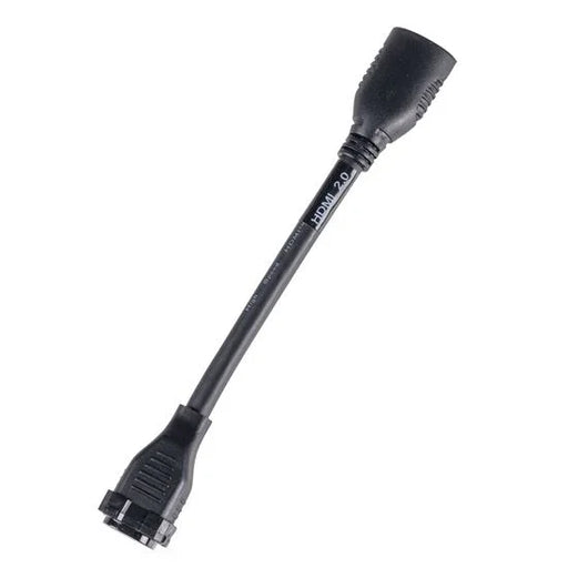 AMDEX 150mm HDMI Adapter Pigtail High-Speed With Ethernet Rated V2.1 Colour BLAC - LX2001 - Homewares, Outdoor, Phone Accessories, Cases, Speakers, Headphones + More -