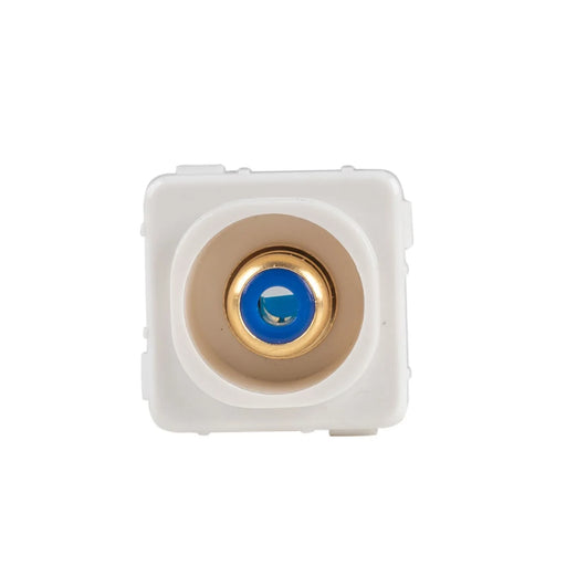 AMDEX Blue RCA to Solder Connector. Gold Plated - LX2001 - Homewares, Outdoor, Phone Accessories, Cases, Speakers, Headphones + More -