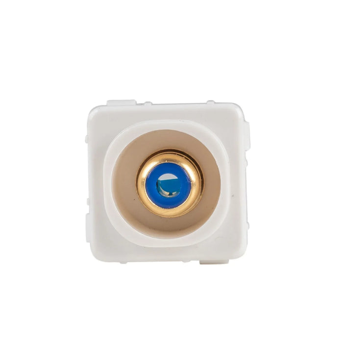 AMDEX Blue RCA to Solder Connector. Gold Plated - LX2001 - Homewares, Outdoor, Phone Accessories, Cases, Speakers, Headphones + More -