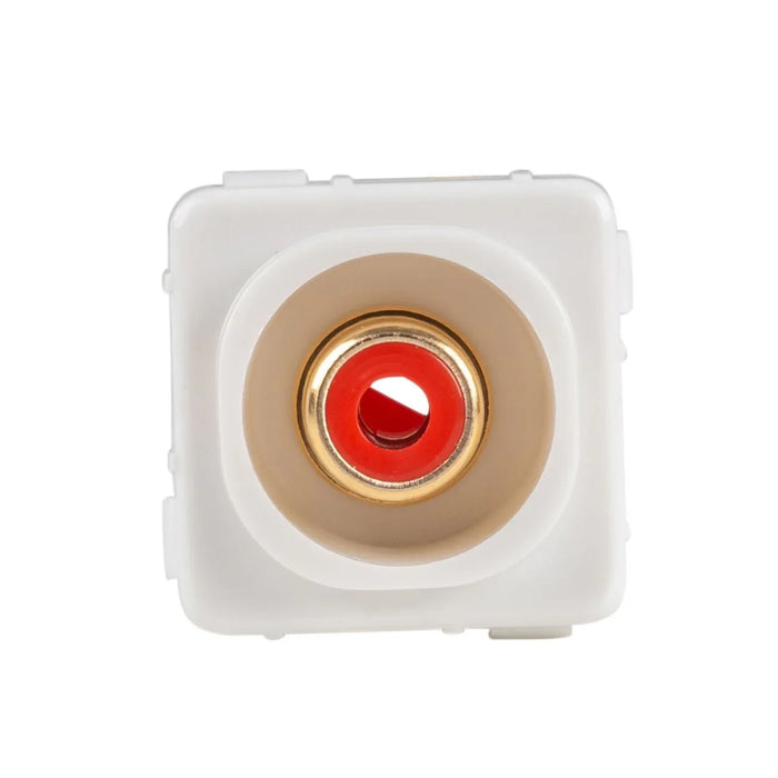 AMDEX Red RCA to Solder Connector. Gold Plated - LX2001 - Homewares, Outdoor, Phone Accessories, Cases, Speakers, Headphones + More -