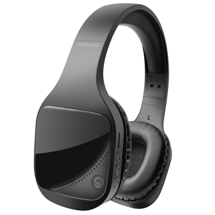 PROMATE Hi-Fi Stereo Bluetooth Wireless Over-Ear Headphones. Up to 10 Hours Play